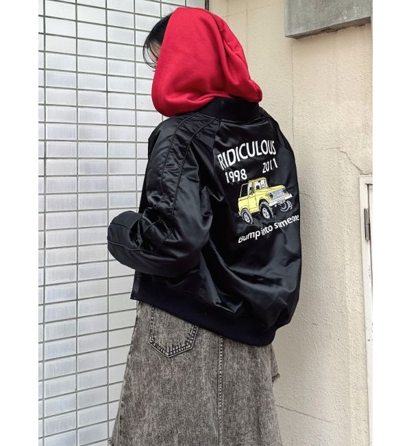 GYDA「【みちょぱコラボ】MCPスピンドルショートスウェットパーカー」|パーカー|