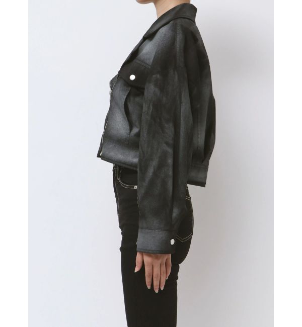 GYDA「Paintショートライダースジャケット」|その他|