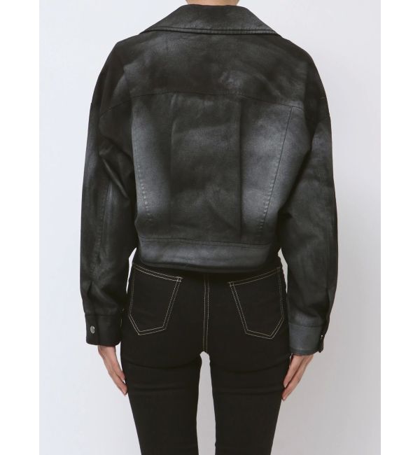 GYDA「Paintショートライダースジャケット」|その他|