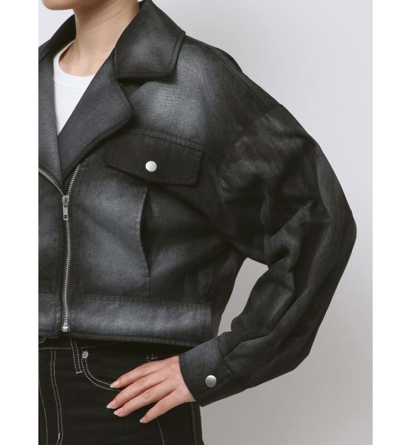 GYDA「Paintショートライダースジャケット」|その他|