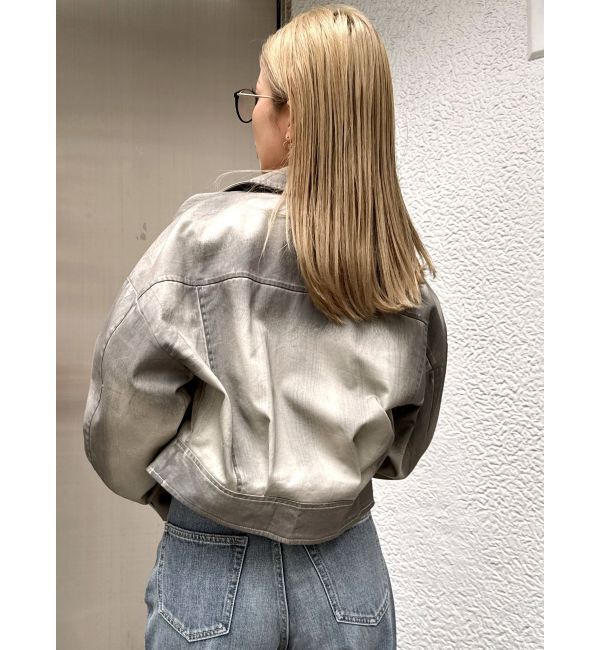 GYDA「Paintショートライダースジャケット」|その他|