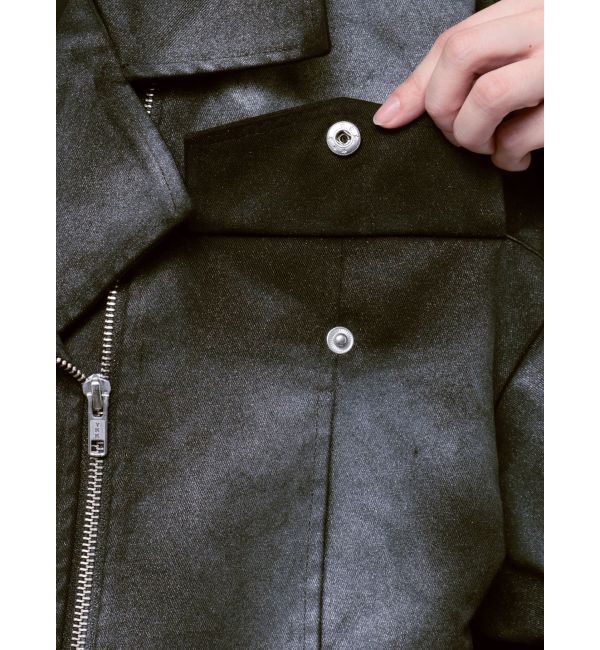 GYDA「Paintショートライダースジャケット」|その他|