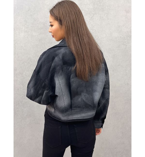 GYDA「Paintショートライダースジャケット」|その他|