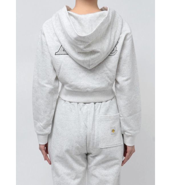 GYDA「NBA STONEスウェットショートパーカー」|パーカー|