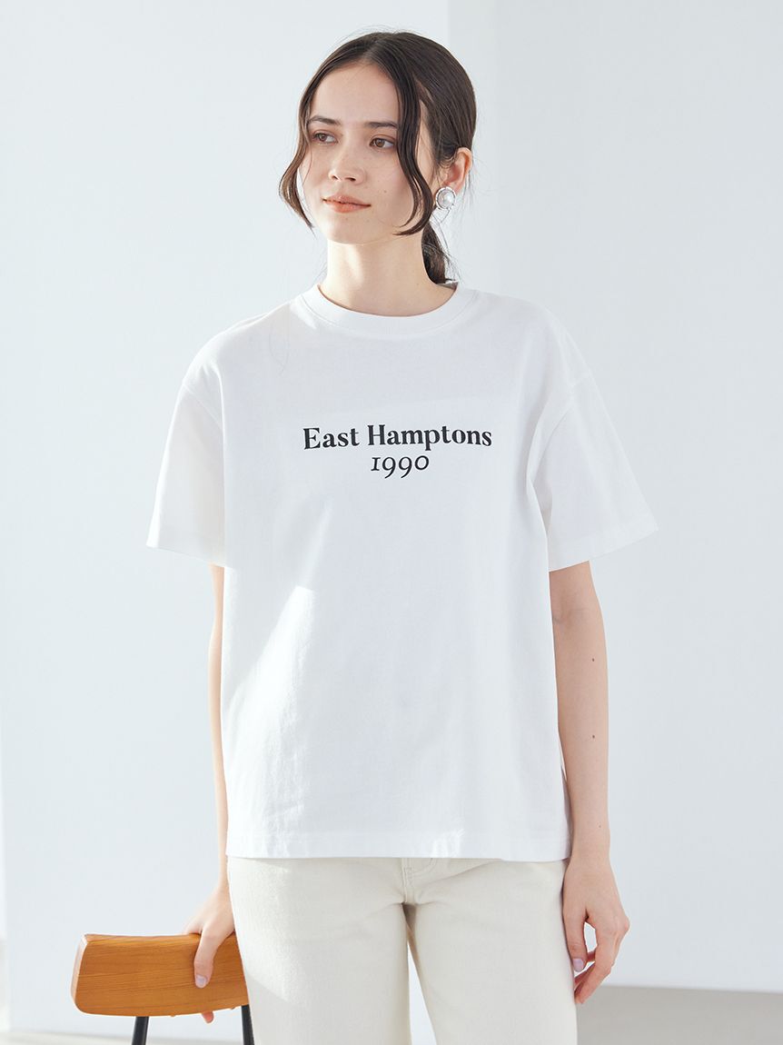 Mila Owen「ヴィンテージライクロゴＴシャツ」|Tシャツ・カットソー|WHT