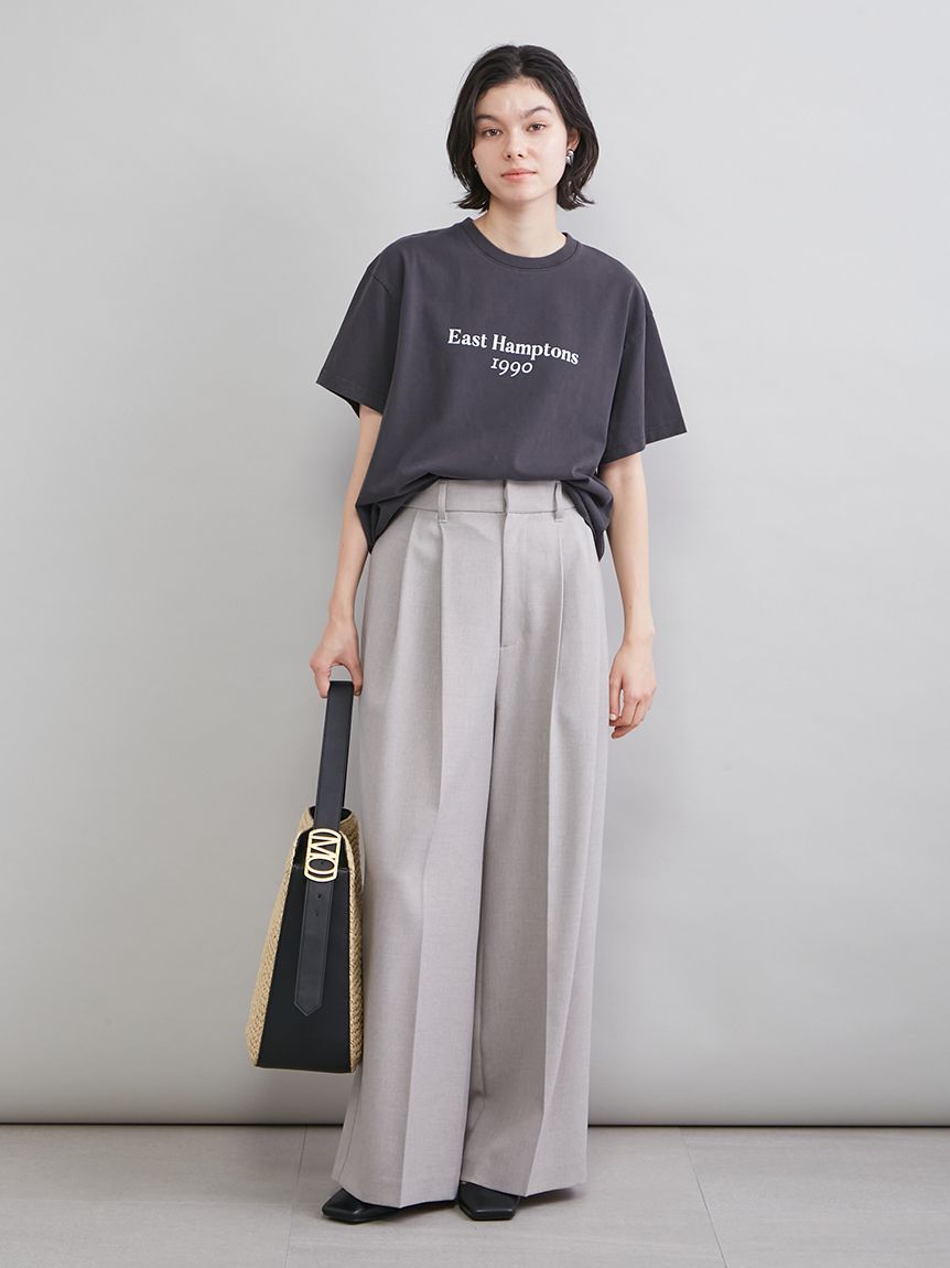 Mila Owen「ヴィンテージライクロゴＴシャツ」|Tシャツ・カットソー|