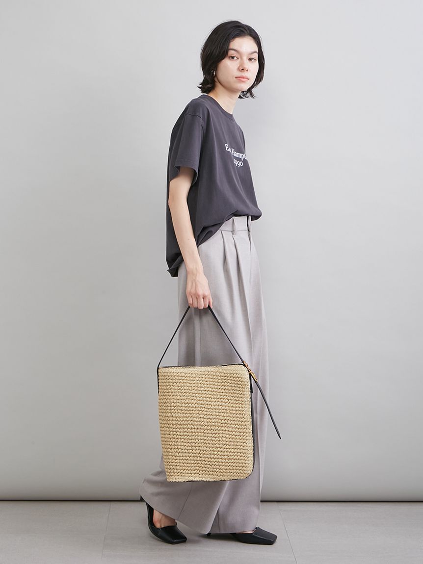 Mila Owen「ヴィンテージライクロゴＴシャツ」|Tシャツ・カットソー|