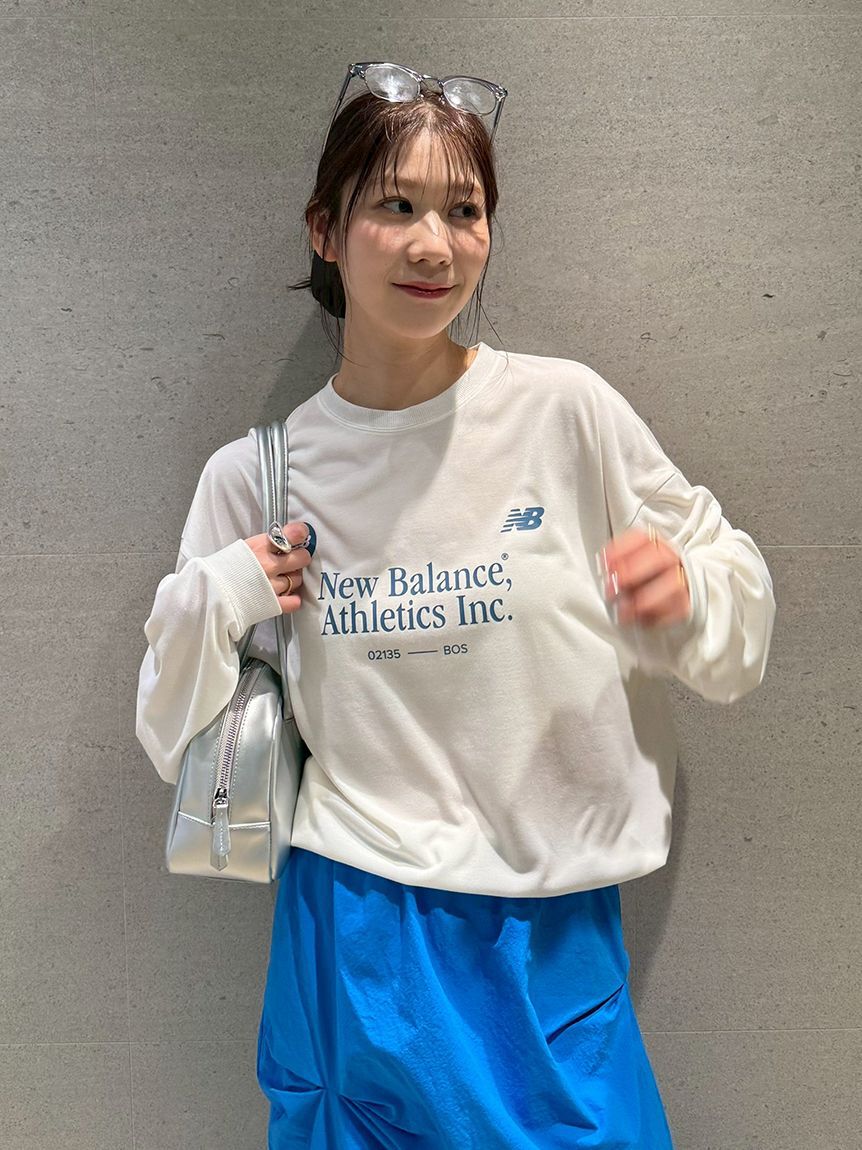 NEW BALANCE 「【New Balance for emmi】グラフィックロングＴシャツ」|Tシャツ・カットソー|