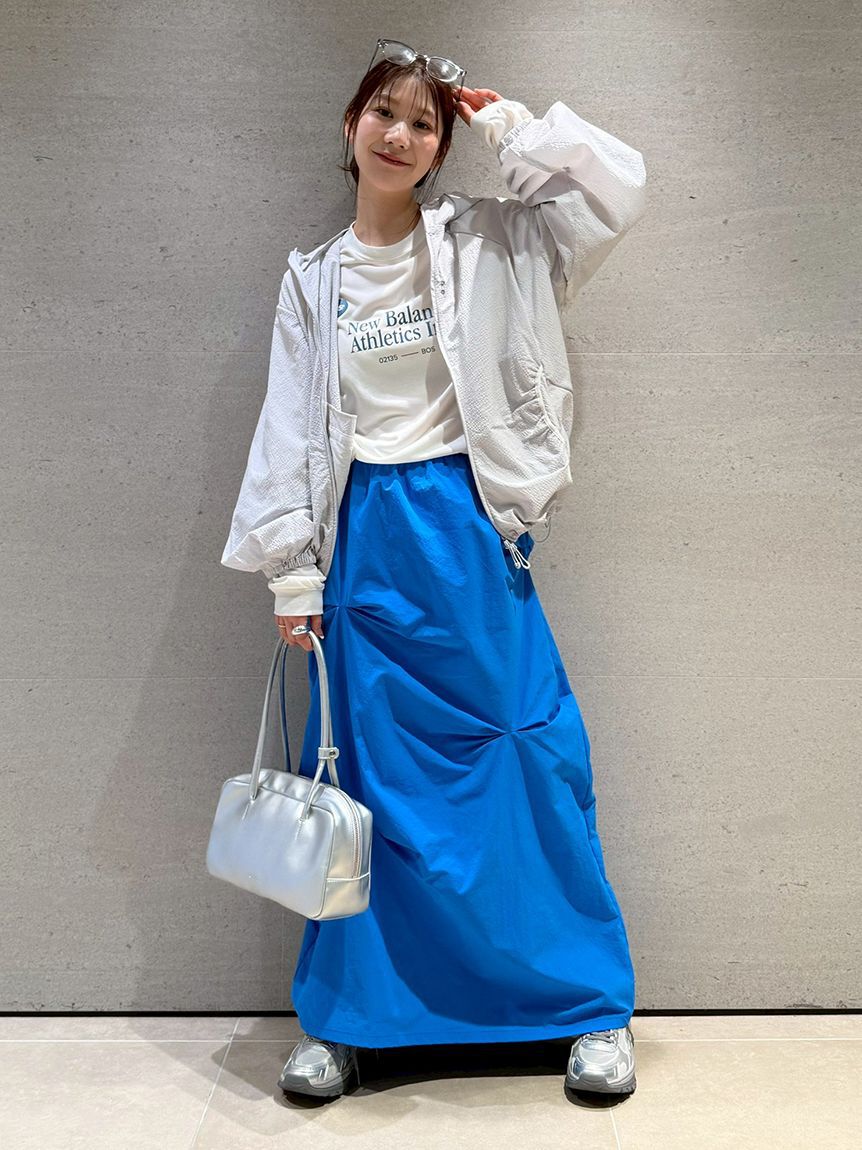 NEW BALANCE 「【New Balance for emmi】グラフィックロングＴシャツ」|Tシャツ・カットソー|