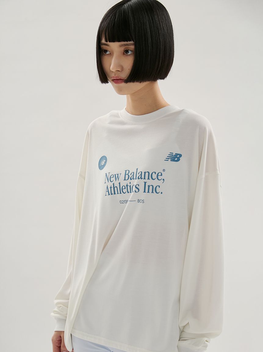 NEW BALANCE 「【New Balance for emmi】グラフィックロングＴシャツ」|Tシャツ・カットソー|
