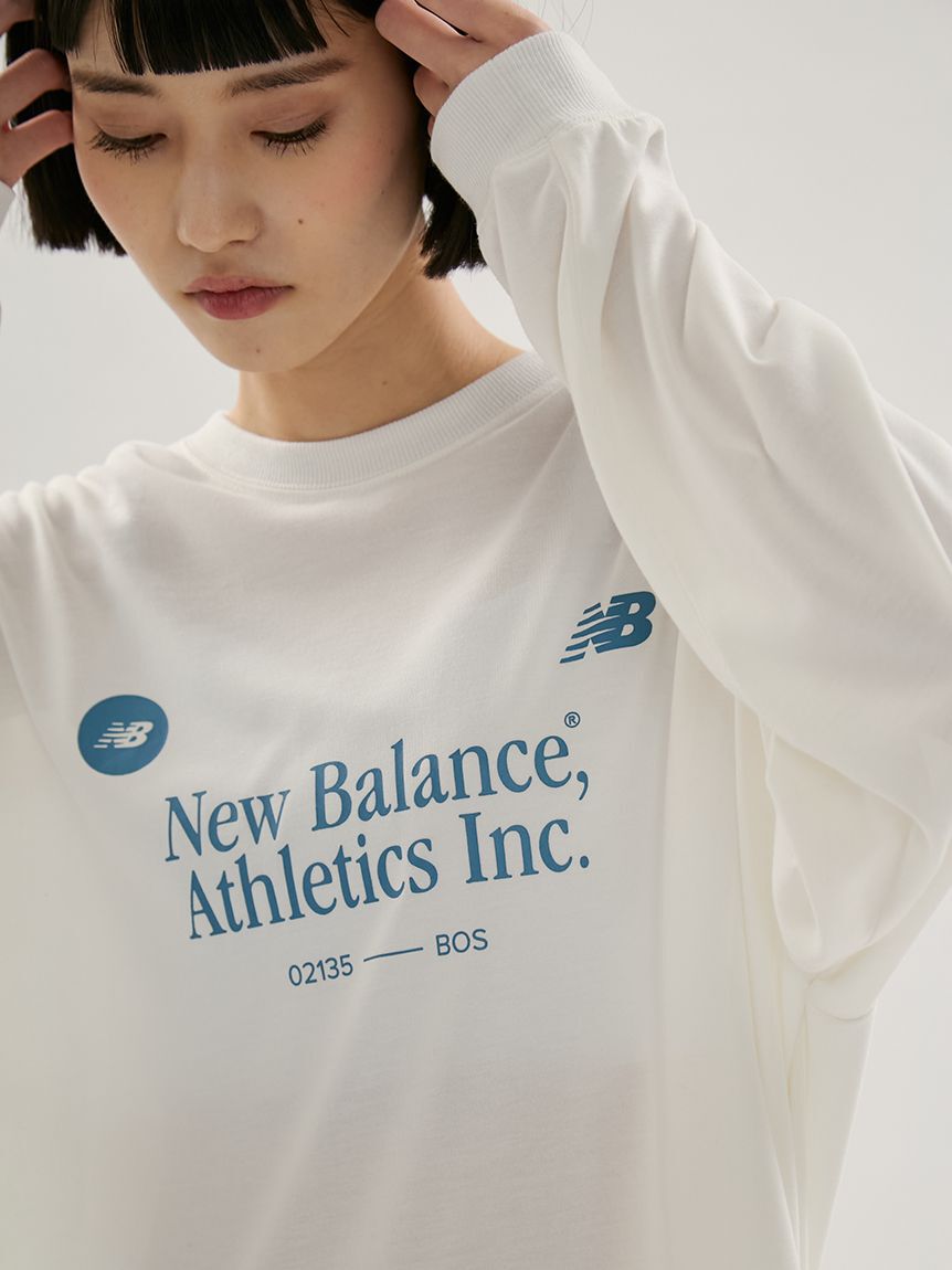 NEW BALANCE 「【New Balance for emmi】グラフィックロングＴシャツ」|Tシャツ・カットソー|