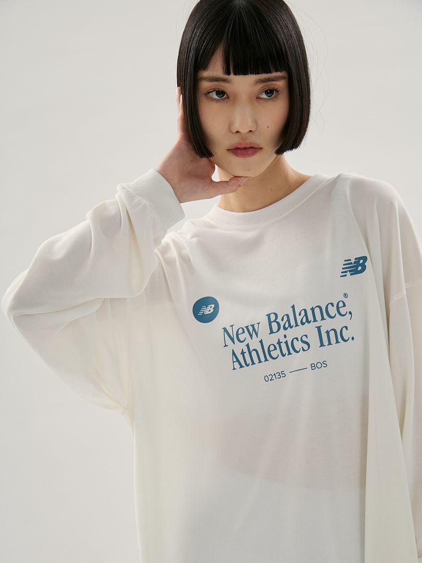 NEW BALANCE 「【New Balance for emmi】グラフィックロングＴシャツ」|Tシャツ・カットソー|