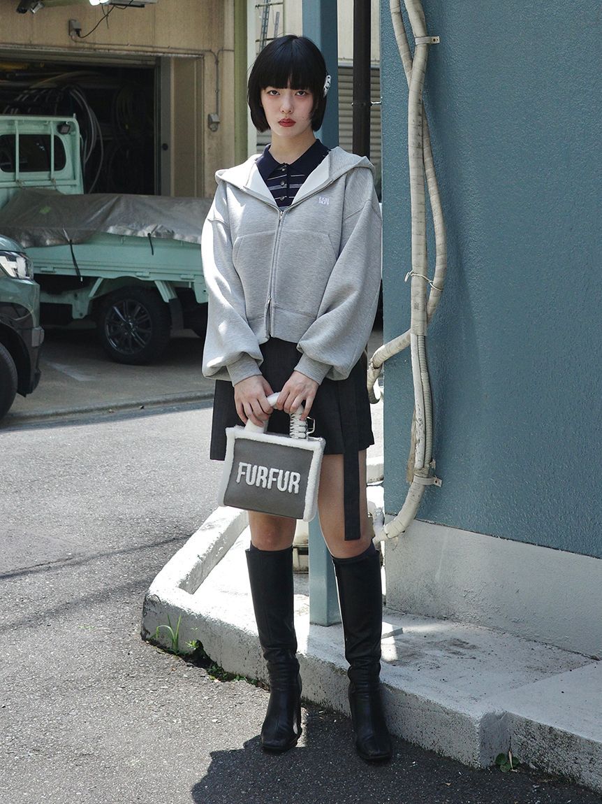 FURFUR「【WEB・一部店舗限定カラー】ロゴ刺繍ポンチパーカー」|パーカー|