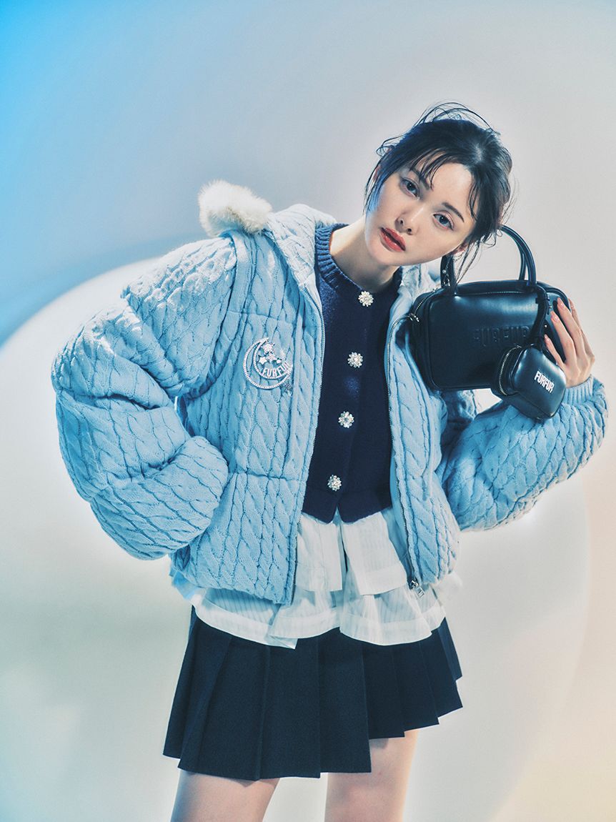 FURFUR「【限定カラー】バリエーションマイクロスクエアボストン」|キーケース|