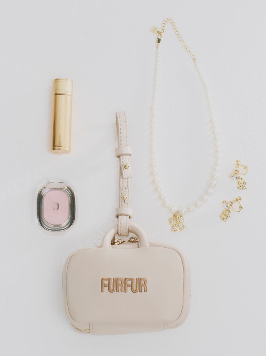 FURFUR「【限定カラー】バリエーションマイクロスクエアボストン」|キーケース|