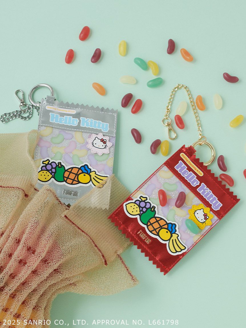 FURFUR「HELLO KITTYポーチチャーム」|キーケース|