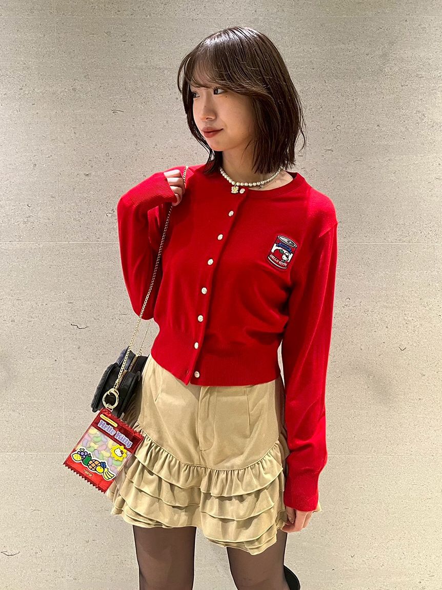 FURFUR「HELLO KITTYポーチチャーム」|キーケース|