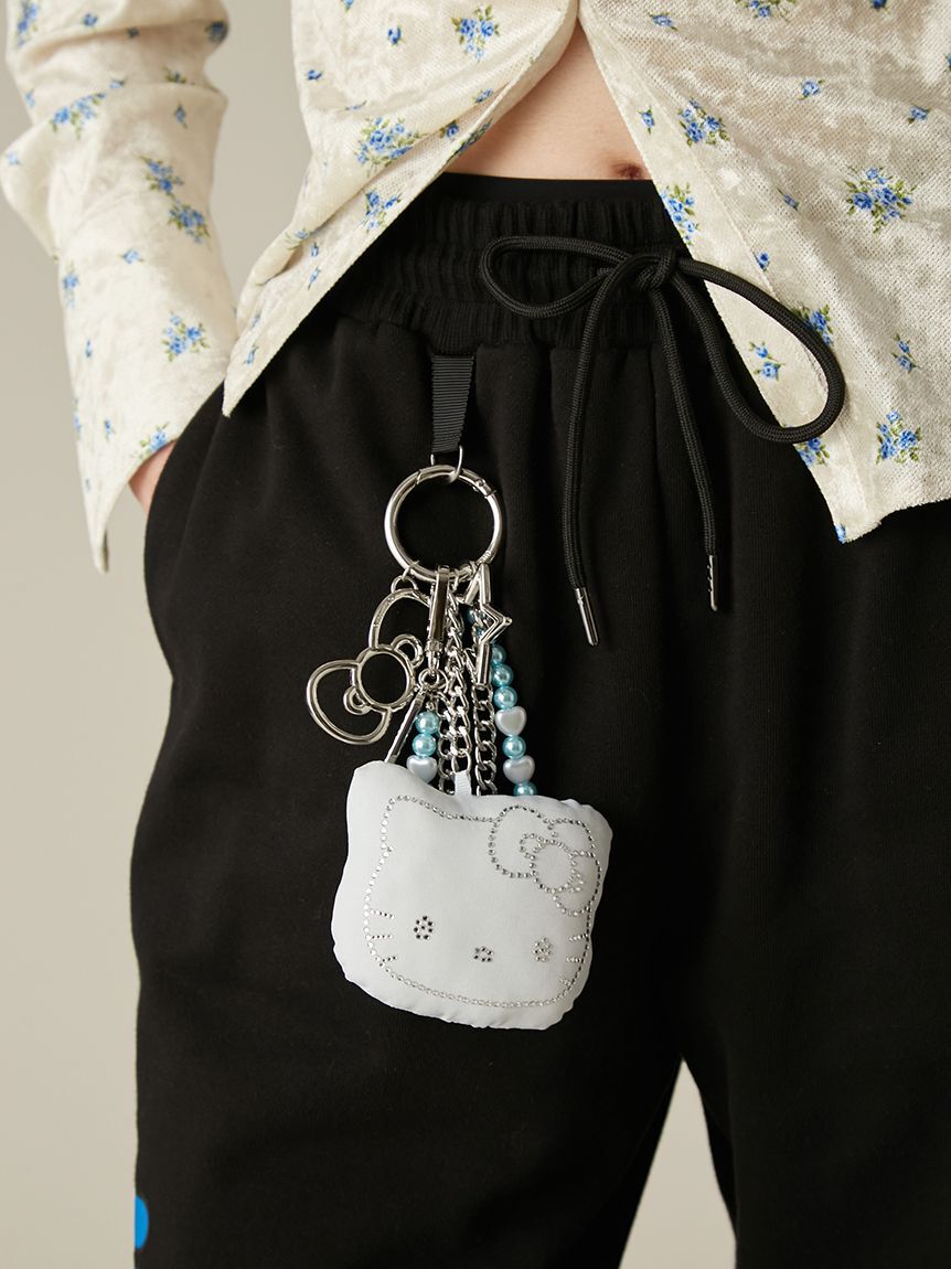 FURFUR「HELLO KITTYクリスタルチャーム」|キーケース|