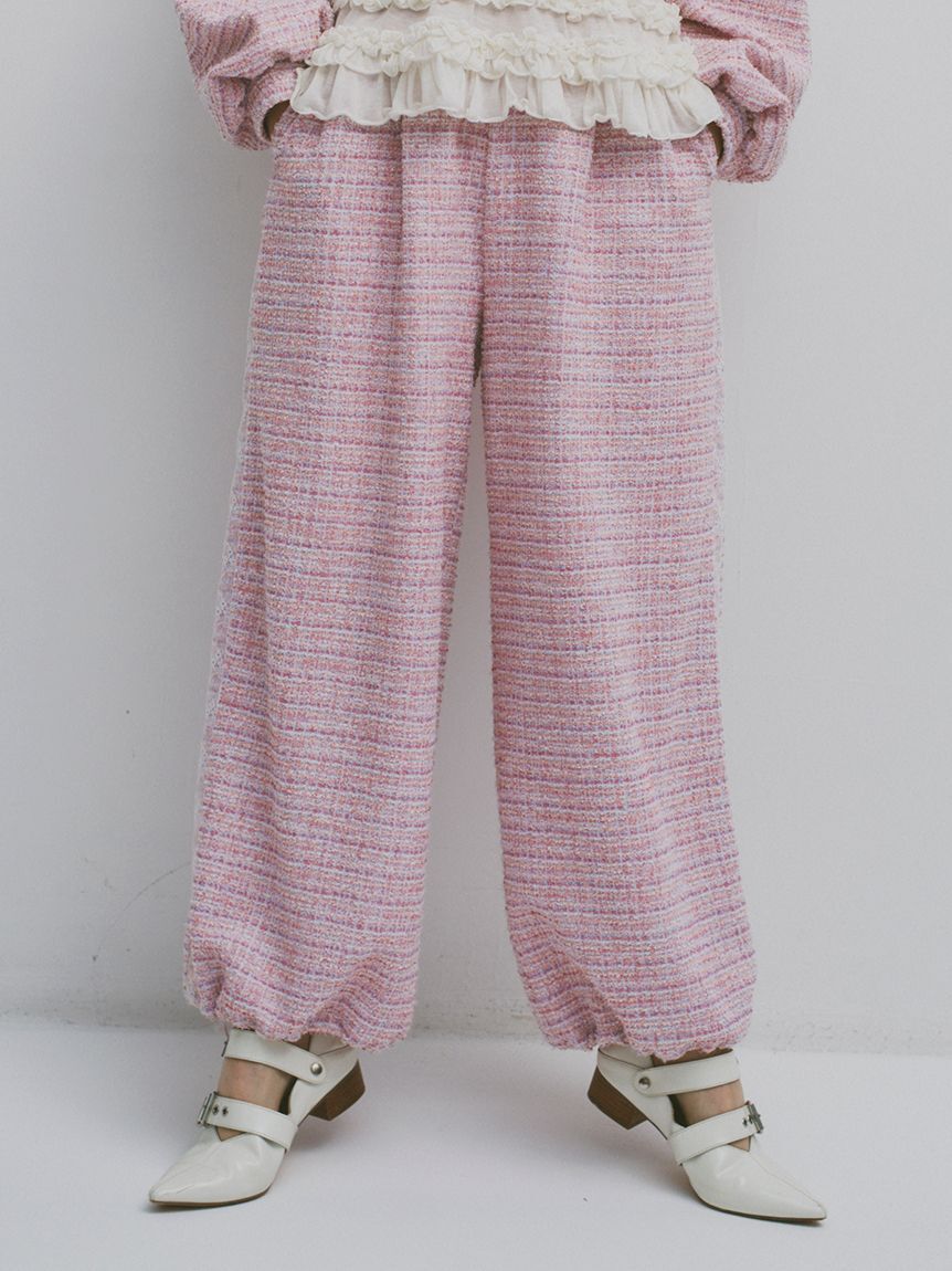 FURFUR「ツイーディトラックパンツ」|チノ|