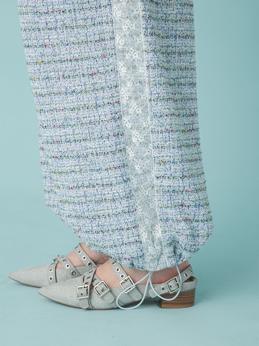 FURFUR「ツイーディトラックパンツ」|チノ|