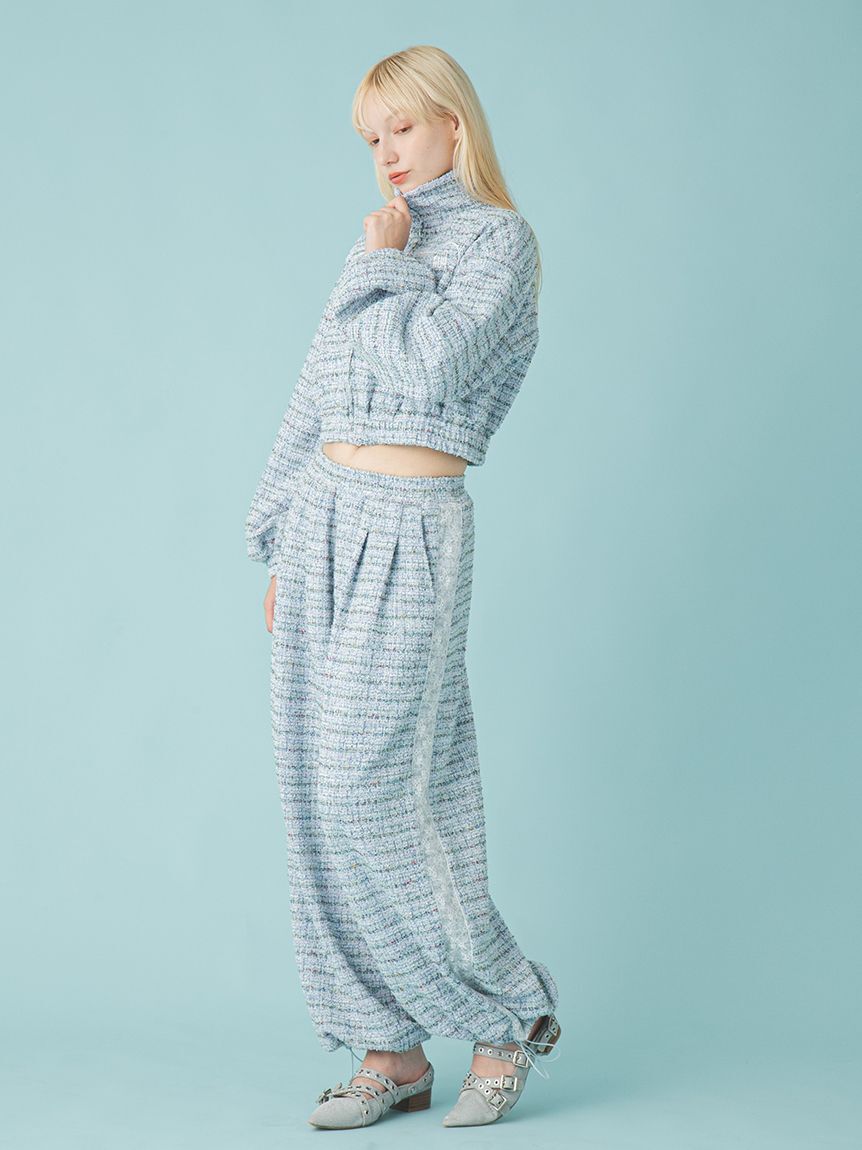 FURFUR「ツイーディトラックパンツ」|チノ|