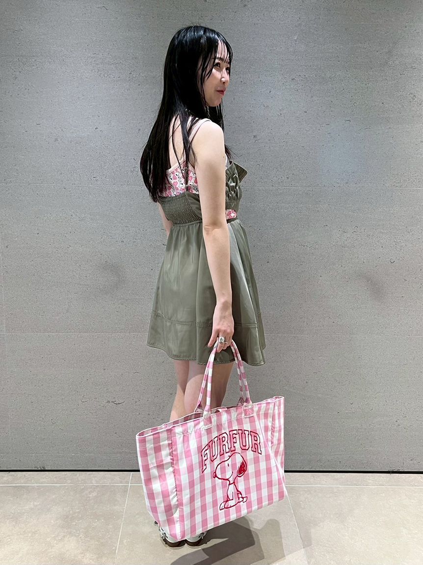 FURFUR「ミリタリーキャミソールワンピース」|ワンピース|