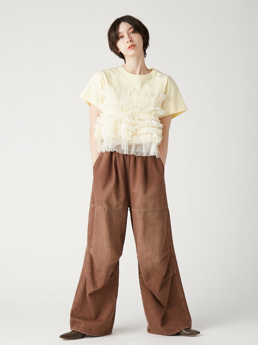 FURFUR「イージーデニムパンツ」|デニム|