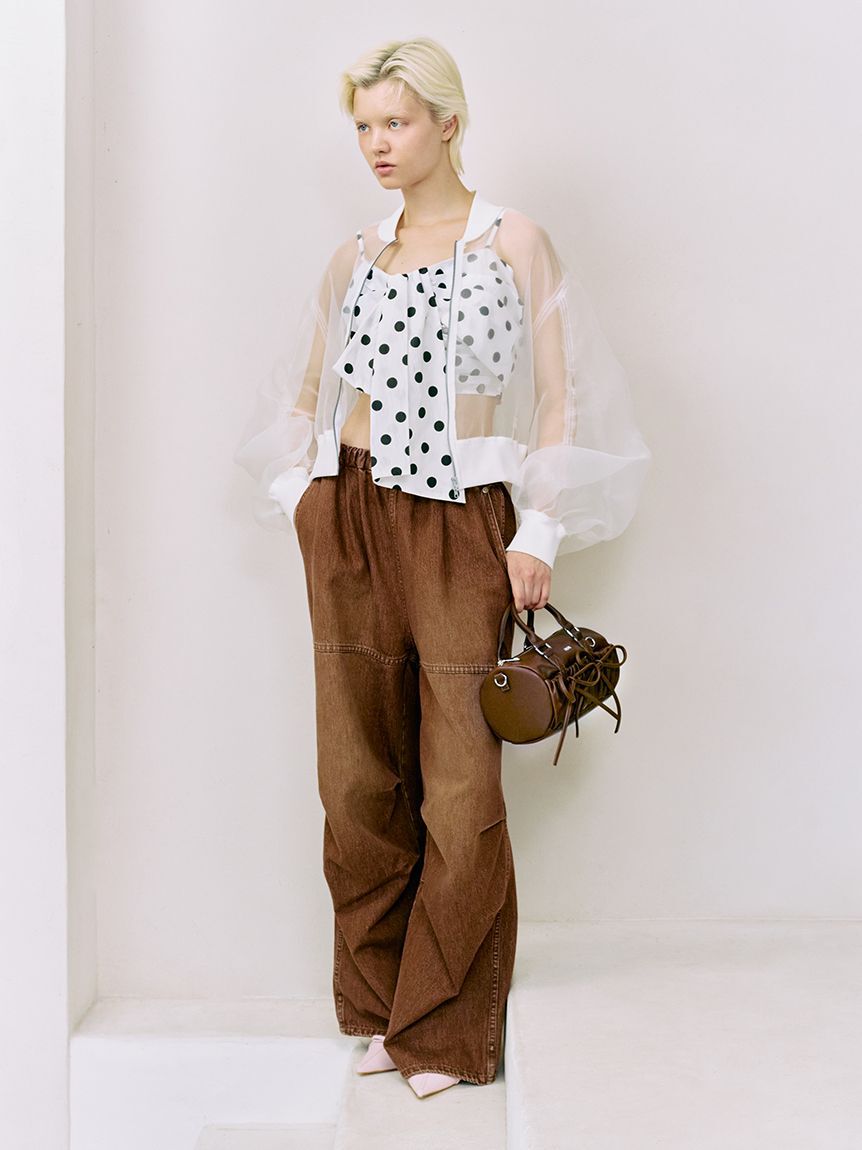 FURFUR「ミニリボンドラムバッグ」|ショルダー・メッセンジャー|