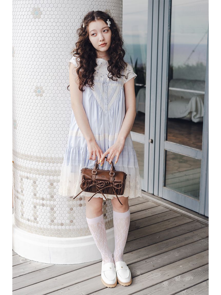 FURFUR「ミニリボンドラムバッグ」|ショルダー・メッセンジャー|