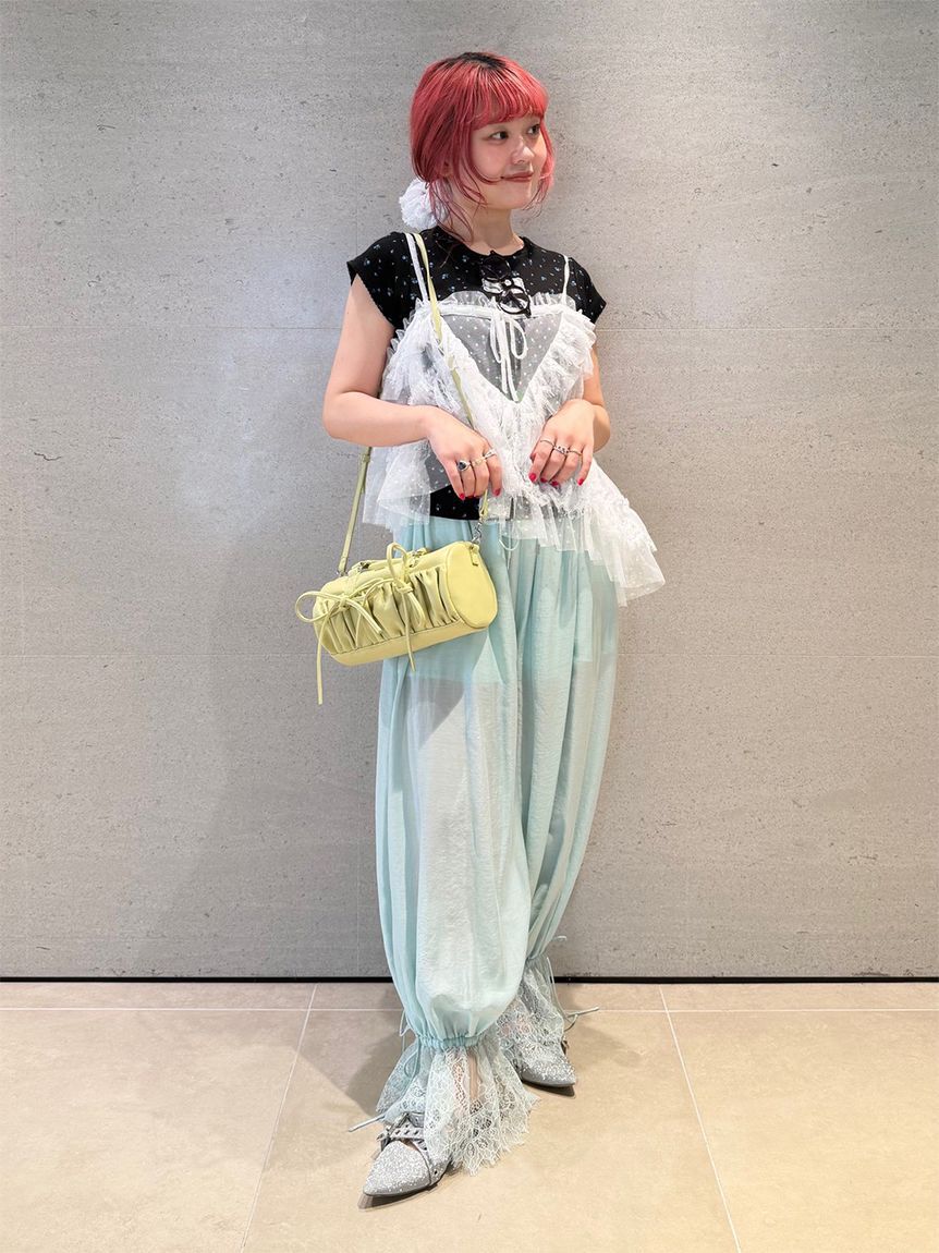 FURFUR「ミニリボンドラムバッグ」|ショルダー・メッセンジャー|