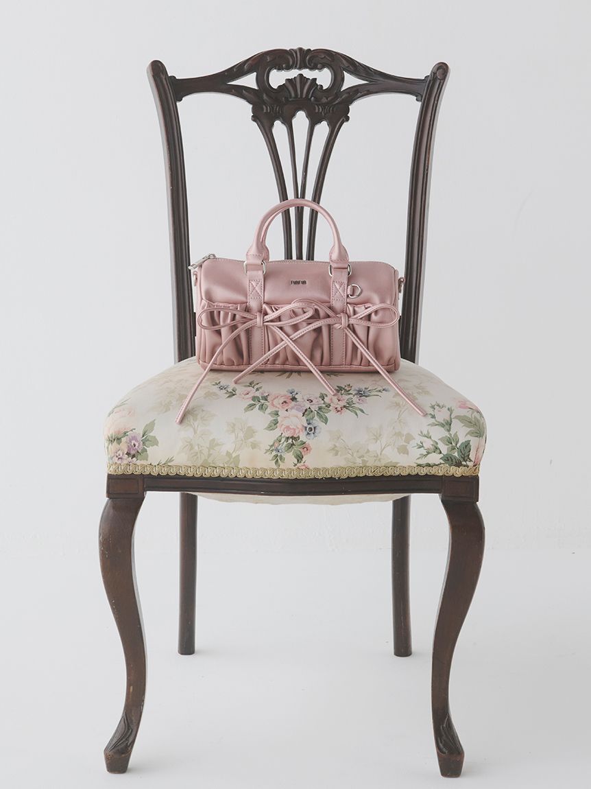 FURFUR「ミニリボンドラムバッグ」|ショルダー・メッセンジャー|