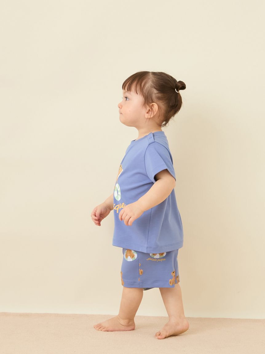 GELATO PIQUE KIDS & BABY「【BABY】【接触冷感】サマーベア柄ショートパンツ」|その他ベビーウェア|
