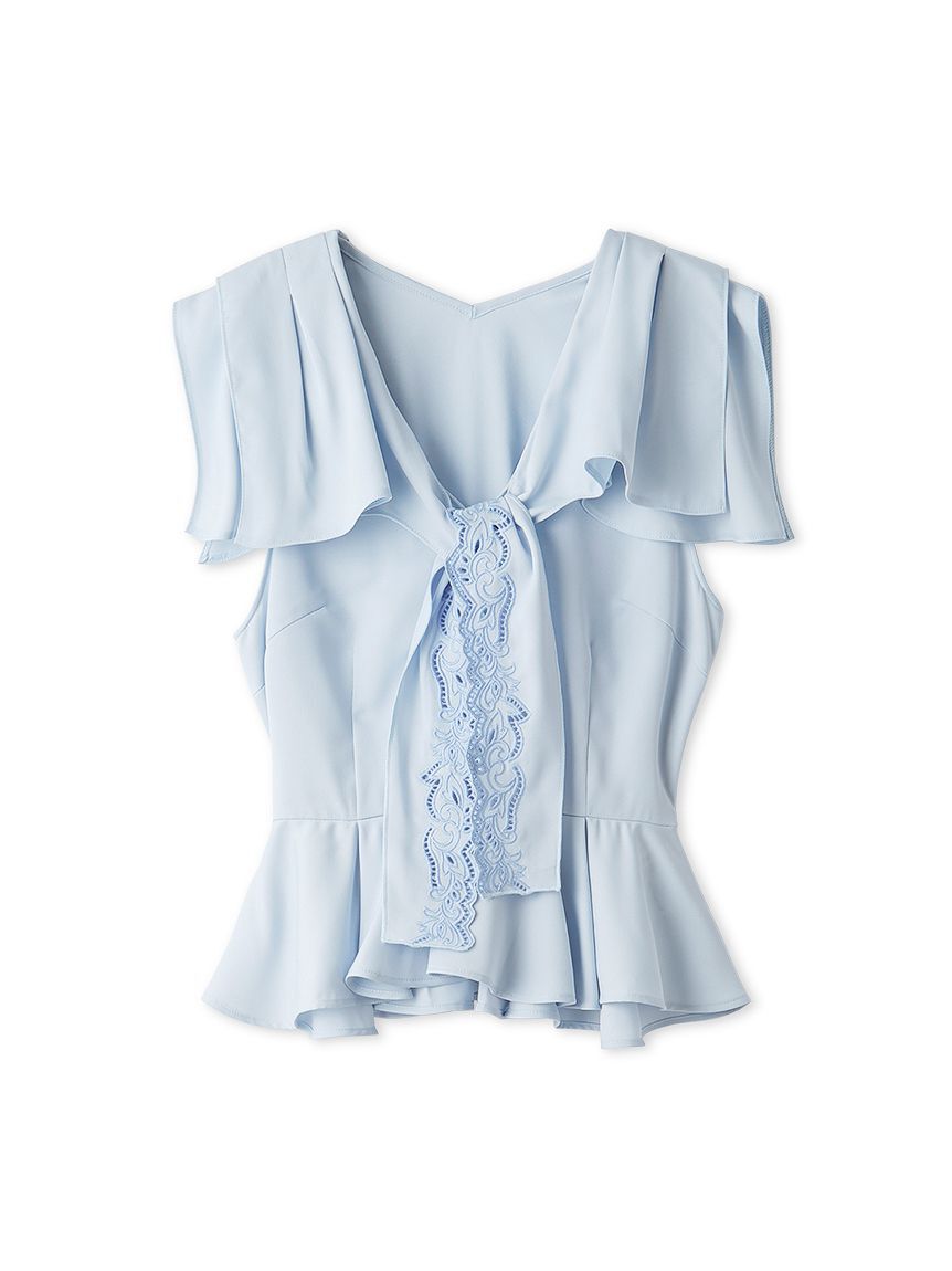 SNIDEL「セーラーカラーブラウス」|シャツ・ブラウス|