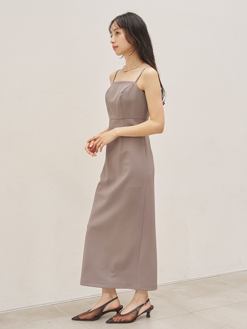 SNIDEL「チュールボレロセットキャミドレス」|ドレス|