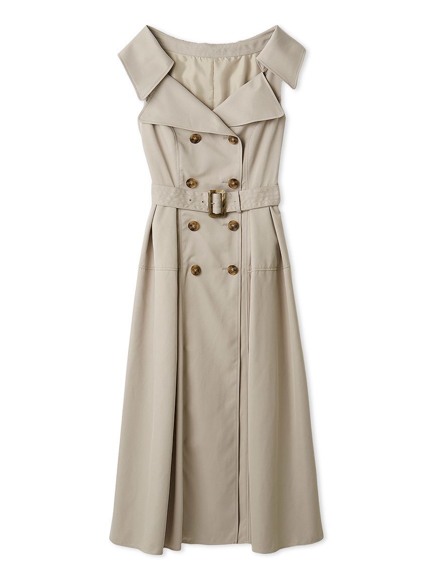 FRAY I.D「トレンチディテールワンピース」|ワンピース|