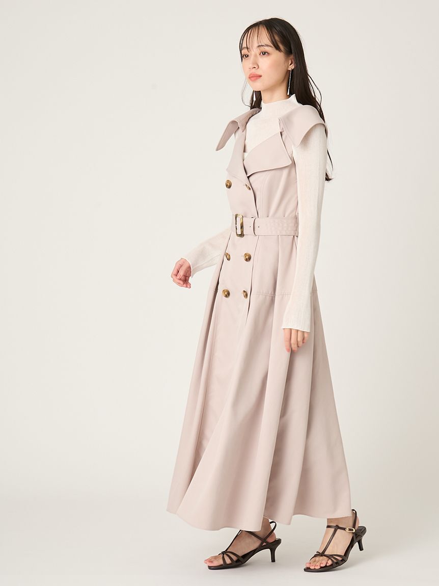 FRAY I.D「トレンチディテールワンピース」|ワンピース|