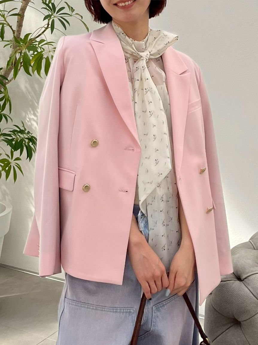 LILY BROWN「ダブルブレストジャケット」|テーラードジャケット|