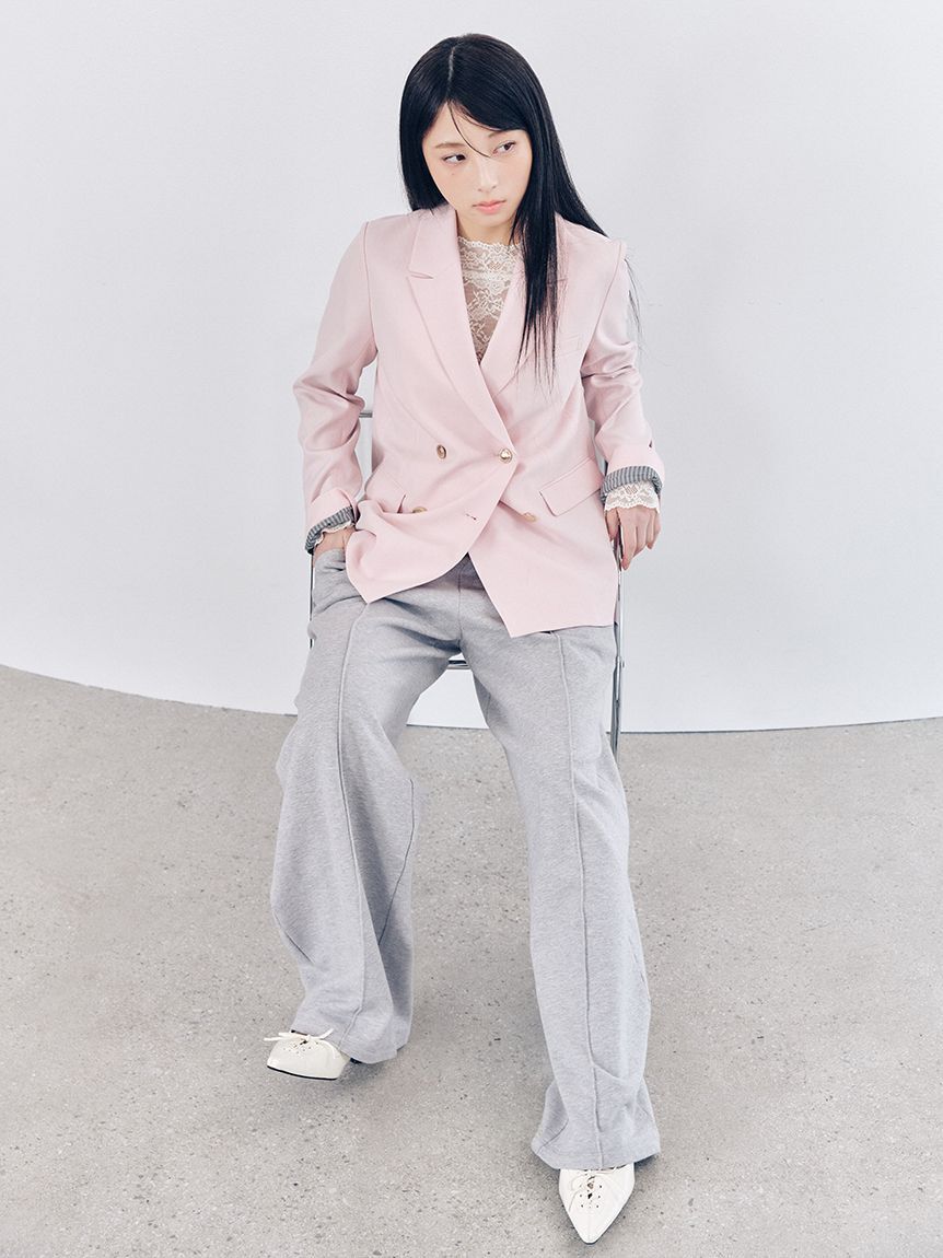 LILY BROWN「ダブルブレストジャケット」|テーラードジャケット|