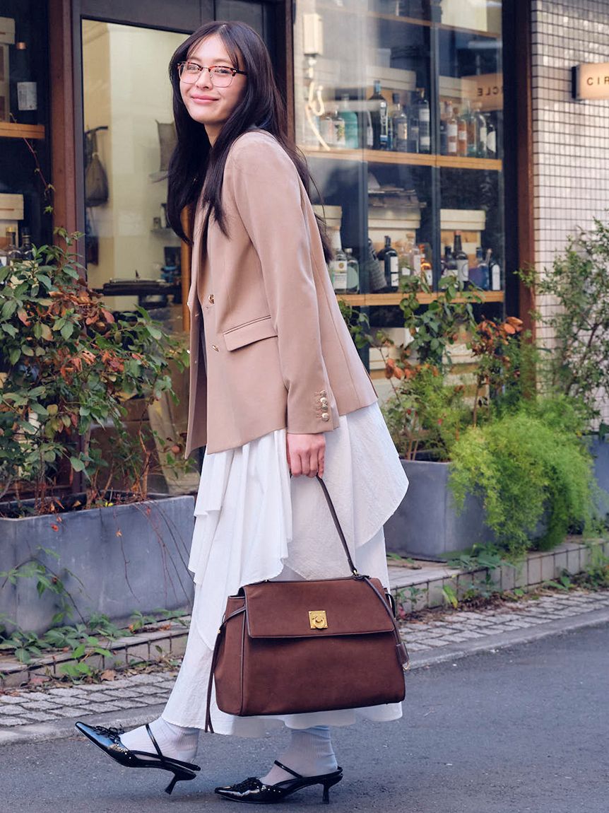 LILY BROWN「ダブルブレストジャケット」|テーラードジャケット|