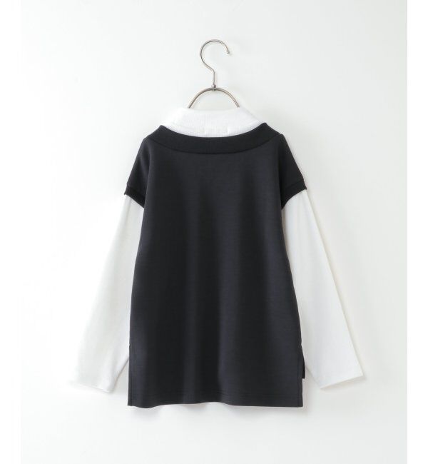 ikka kids「【キッズ】プチハイネックドッキングチュニック（120~160cm）」|Tシャツ・カットソー|