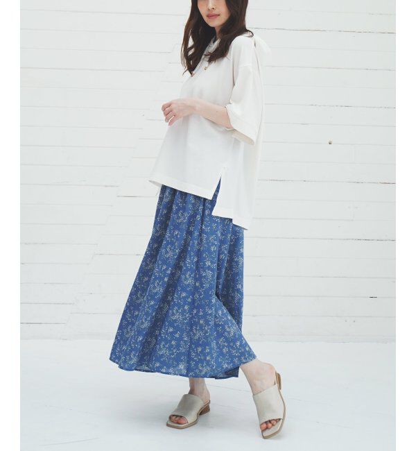 ikka「スズヤカボリュームスカート」|スカート|