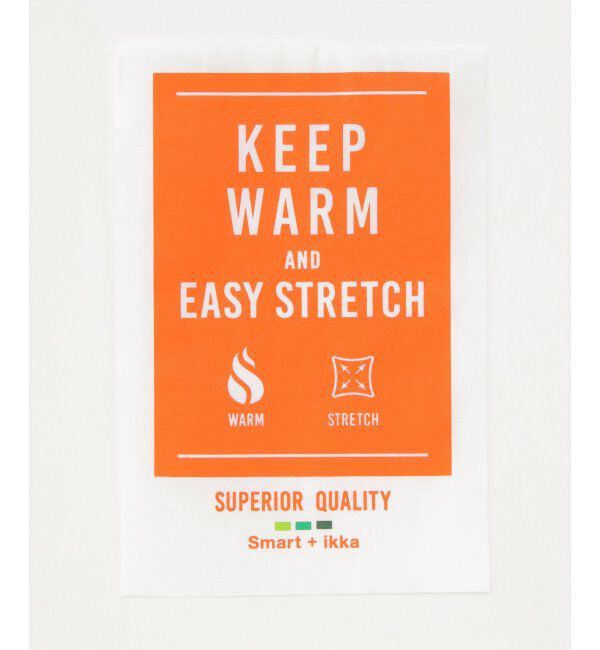 ikka「【接触温感】GOKU楽パンツ EASY STRETCH 起毛5ポケット」|その他|