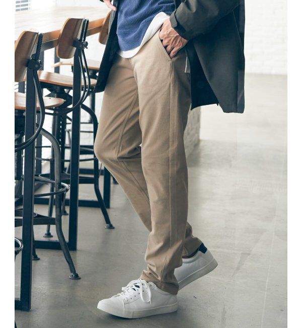 ikka「【接触温感】GOKU楽パンツ EASY STRETCH 起毛5ポケット」|その他|