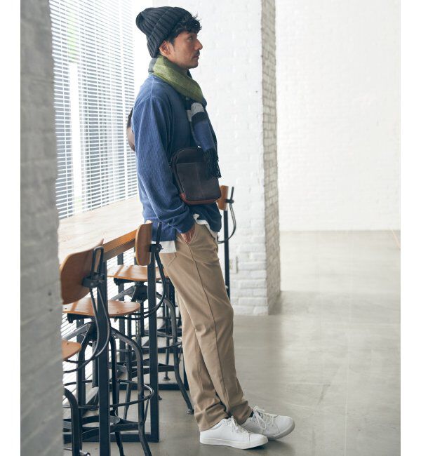 ikka「【接触温感】GOKU楽パンツ EASY STRETCH 起毛5ポケット」|その他|