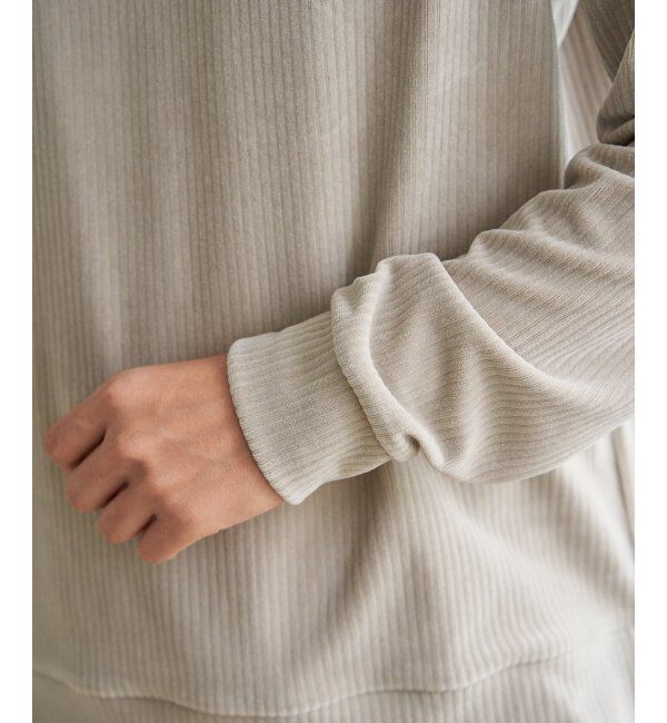 ikka「カットコールフェイクレイヤードプルオーバー」|パーカー|