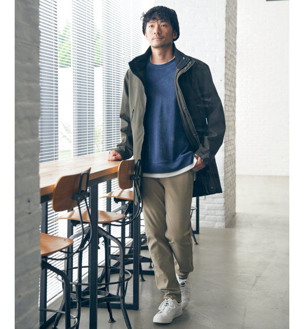 ikka「カットコールフェイクレイヤードプルオーバー」|パーカー|