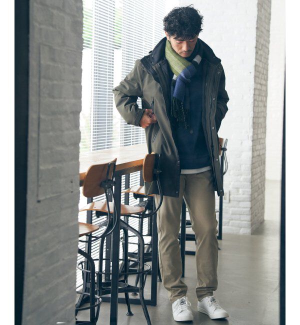 ikka「カットコールフェイクレイヤードプルオーバー」|パーカー|