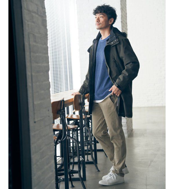 ikka「カットコールフェイクレイヤードプルオーバー」|パーカー|