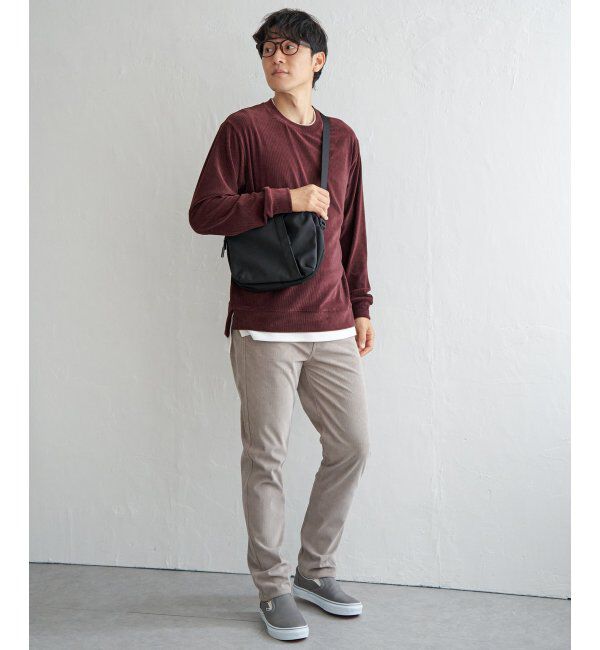 ikka「カットコールフェイクレイヤードプルオーバー」|パーカー|