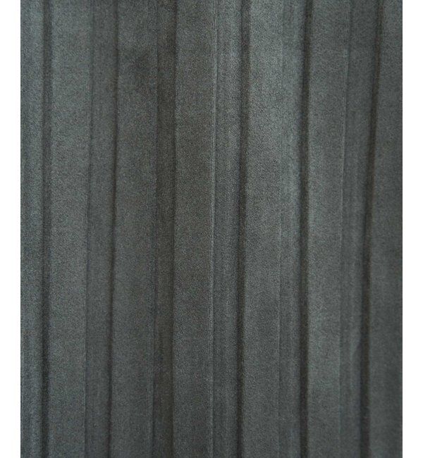 ikka「スエードライクプリーツワイドパンツ」|その他|